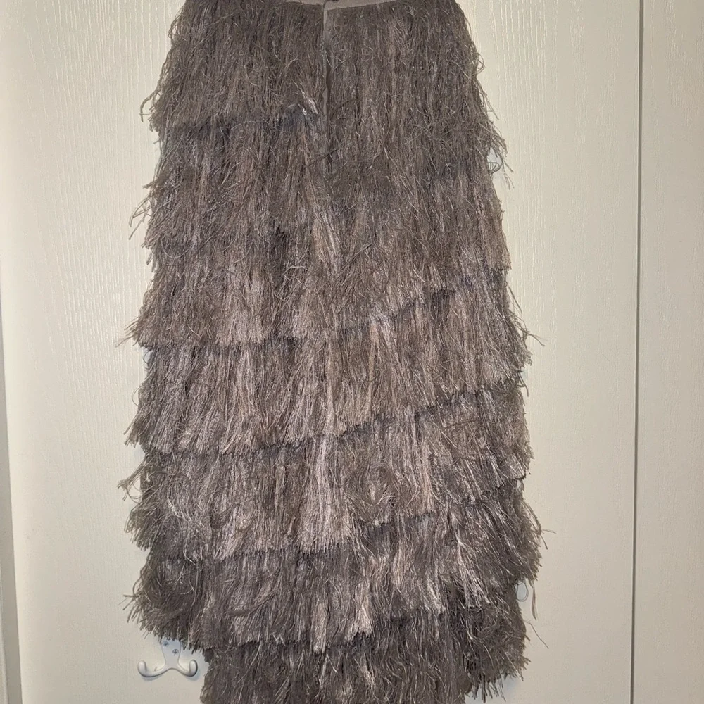 H&M Conscience Exclusive Fringe Skirt - Picture 3 of 11